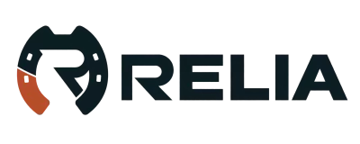 RELIA Logo f&uuml;r Hufeisen und Hufschmiedbedarf