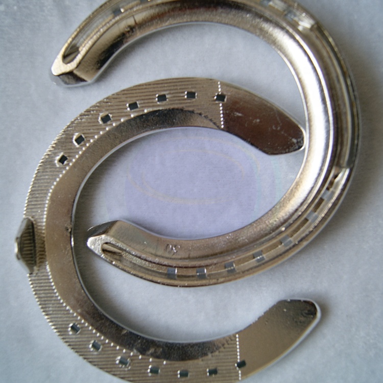 wholesale aluminum alloy racing horseshoes for horses available in multiple sizes high quality factory direct supply