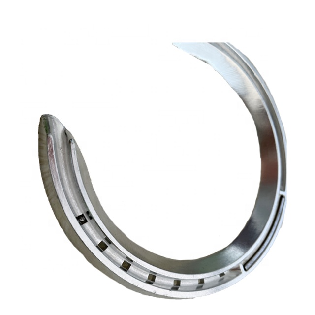 Customized Speed Horseshoe Rings Durable Iron Steel Aluminum Copper Forges with Stainless Surface Personalized Design