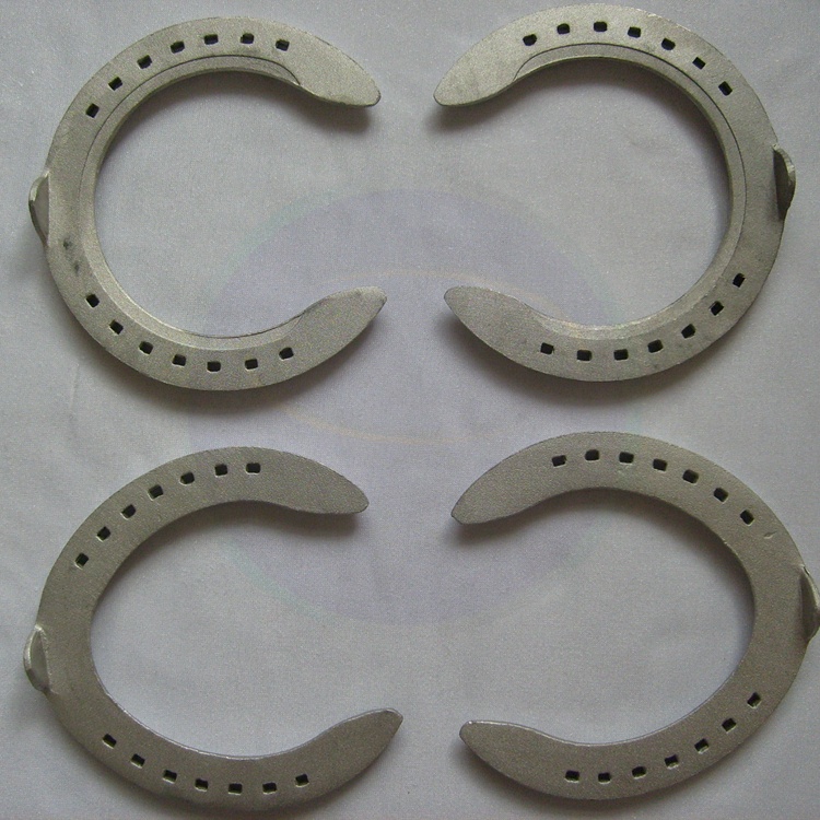 factory price wholesale aluminum alloy horseshoes for competition high quality steel durable various sizes available