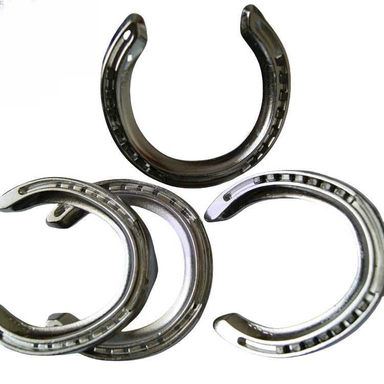 Kit de fers &agrave; cheval en alliage d&rsquo;aluminium en gros, l&eacute;ger et durable pour l&rsquo;&eacute;quitation