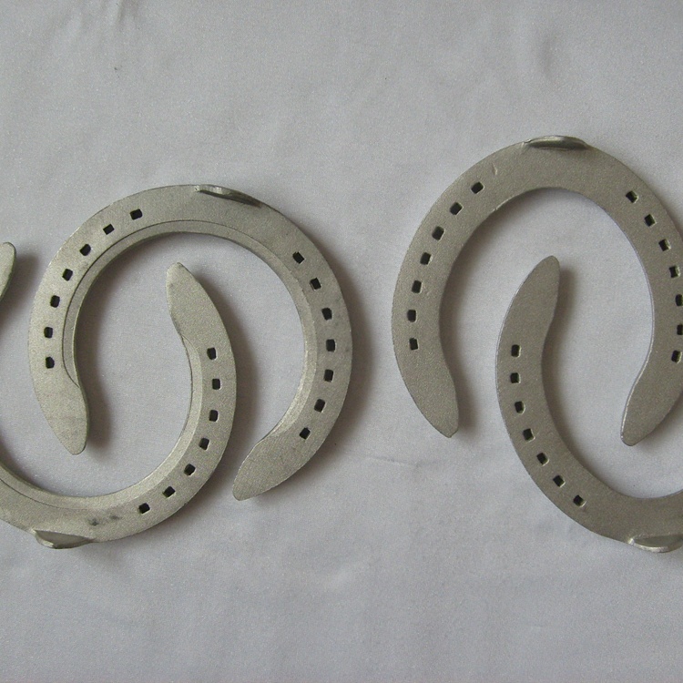 Factory Direct Supply Racing Horseshoes Forged Aluminum Alloy Shoe Horses Set Lightweight Durable Custom Sizes Available