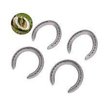 Custom Stainless Steel Horseshoes with Logo for Horse Racing and Equestrian Needs