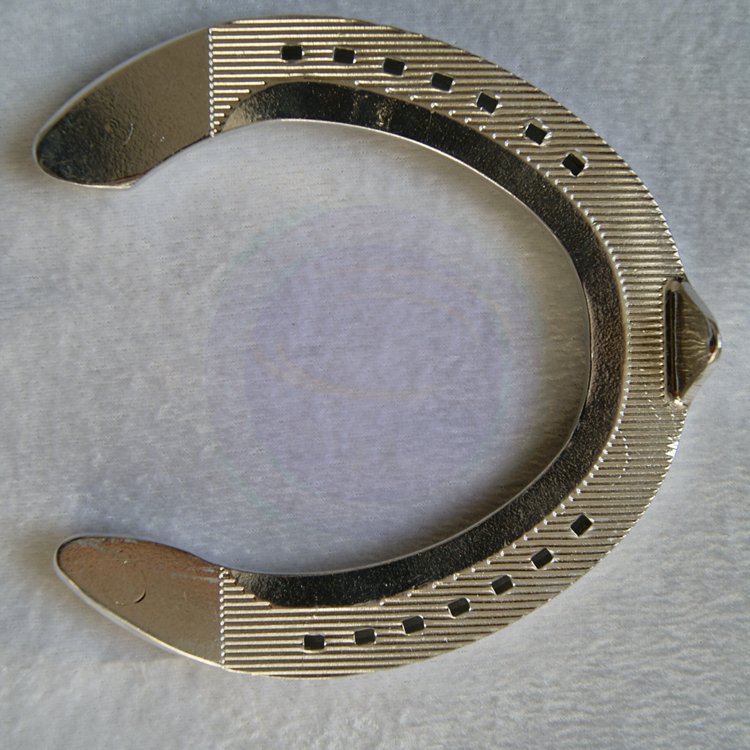 wholesale aluminum alloy racing horseshoes for horses available in multiple sizes high quality factory direct supply