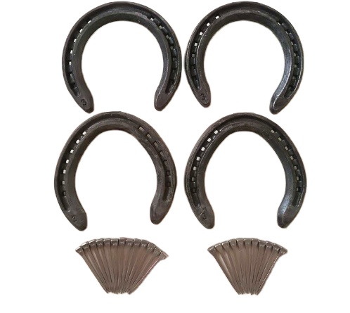Custom Forged Steel Horse Hooves Antique Imitation Training Horseshoe for Horse Racing and Decoration