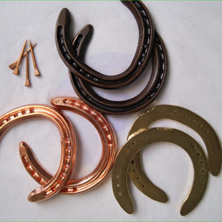 Personalized Bridal Lucky Wedding Horseshoes Factory Direct Supply Custom Steel with Copper Shield for Brides