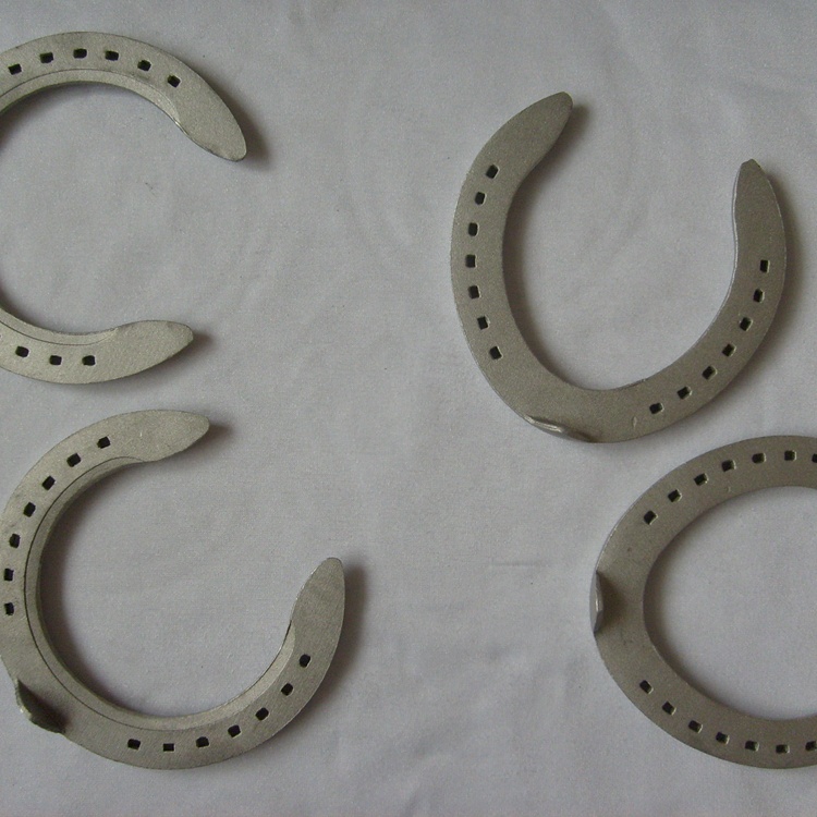 Factory Direct Supply Racing Horseshoes Forged Aluminum Alloy Shoe Horses Set Lightweight Durable Custom Sizes Available
