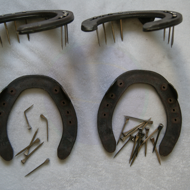 High Quality Jumping Horseshoes Made from Steel by Good Luck Manufacturer Durable and Long Lasting OEM Options Available