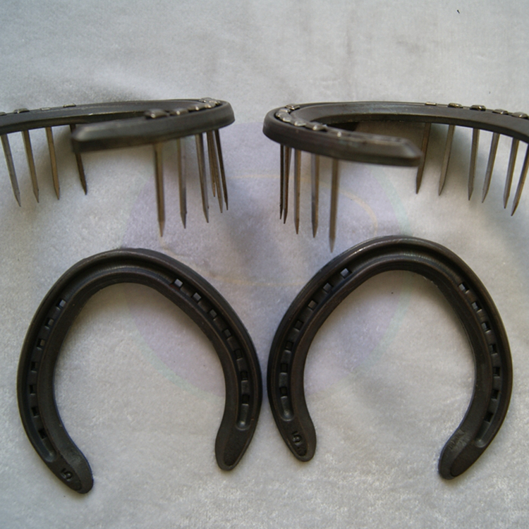 Factory Direct Professional Steel Horseshoe Set for Racing Horses Drop Forged High Quality Durable Anti Rust Treatment