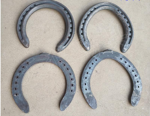 Custom Forged Steel Horse Hooves Antique Imitation Training Horseshoe for Horse Racing and Decoration