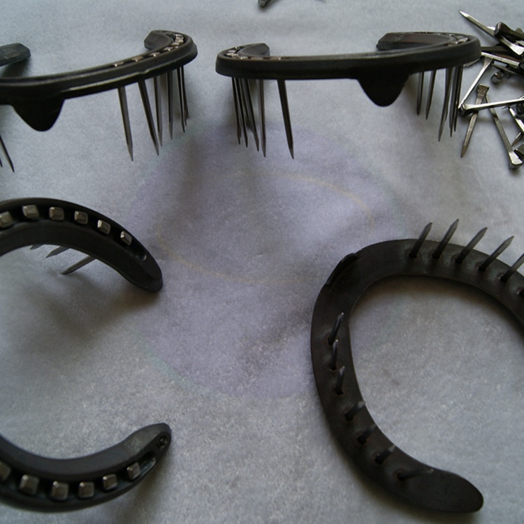 Fers &agrave; cheval de saut en acier professionnel, vente en gros d'usine chinoise, avec excellente performance antid&eacute;rapante et plusieurs tailles disponibles