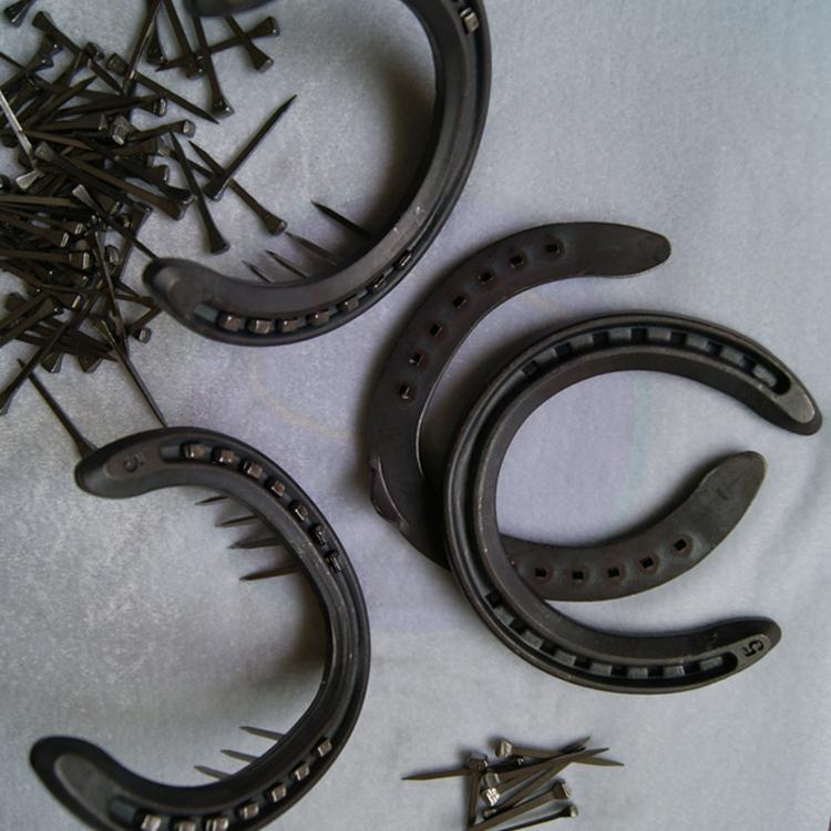 Factory Direct Forged Racing Horseshoes Affordable Steel Wholesale for Horses with Anti Slip Performance and Long Lifespan