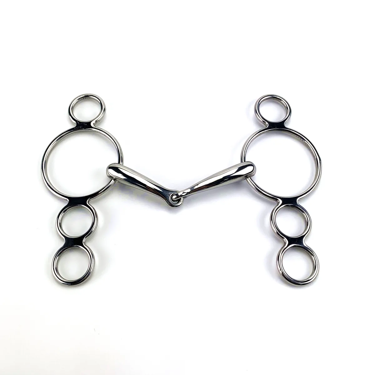 Stainless Steel Continental Gag Horse Bit — product image 2