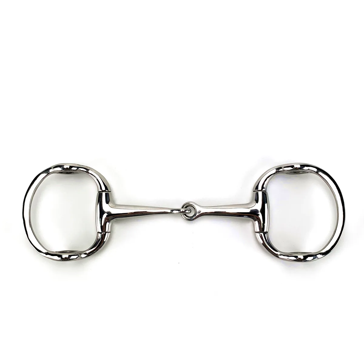 Wholesale Equestrian Stainless Steel Cheltenham Gag Horse Bit with Eggbutt Rings — product image 1
