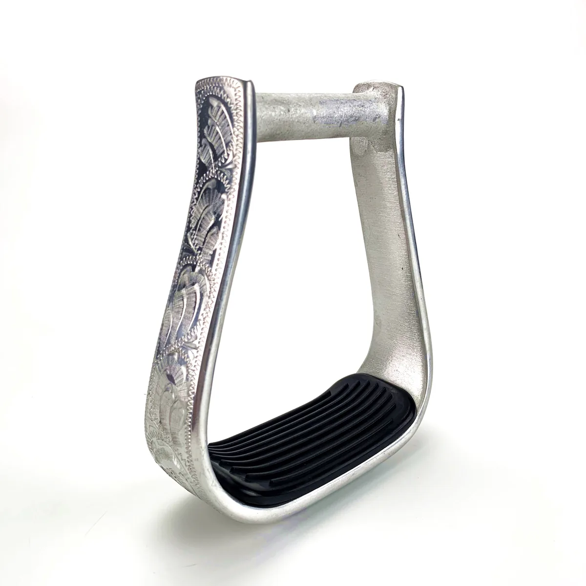 Western-Style Aluminum Horse Riding Stirrups — product image 2