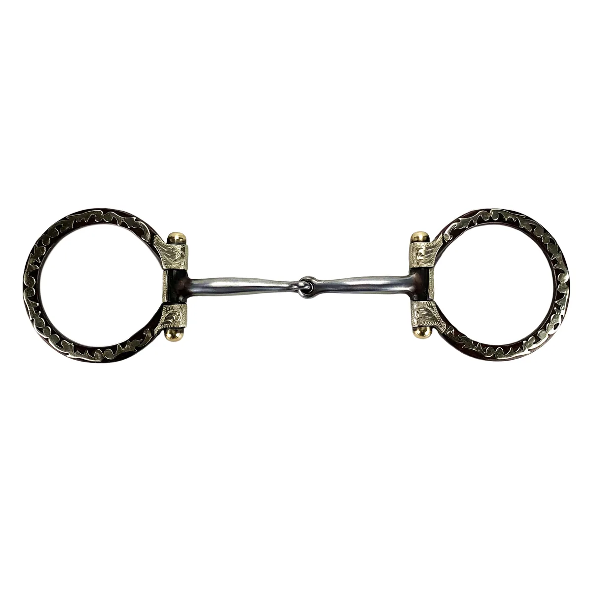 Antique Western Dee Horse Bit with 5-Inch Mouthpiece for Equestrian Riding — product image 1