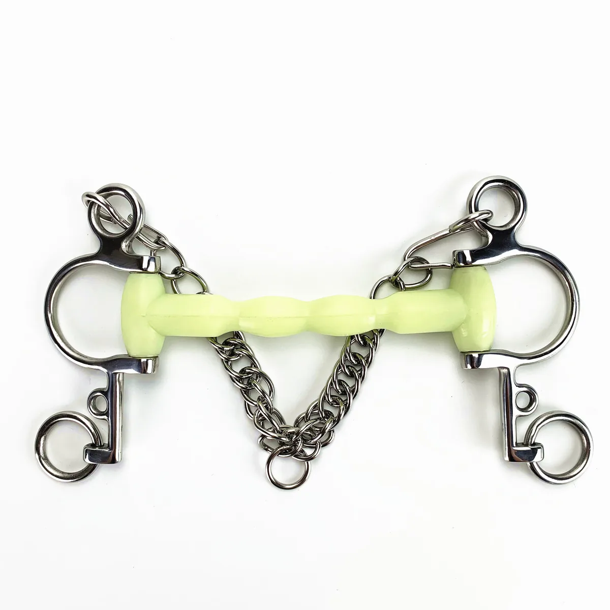 Apple-Shaped Stainless Steel Snaffle Horse Bit for Equestrian Riding — product image 2