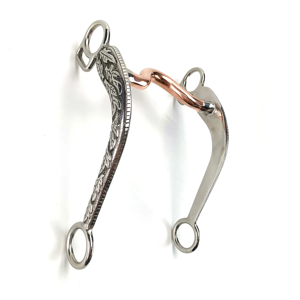 Western Oval-Cheek Horse Riding Bit for Saddlery and Tack — product image 2
