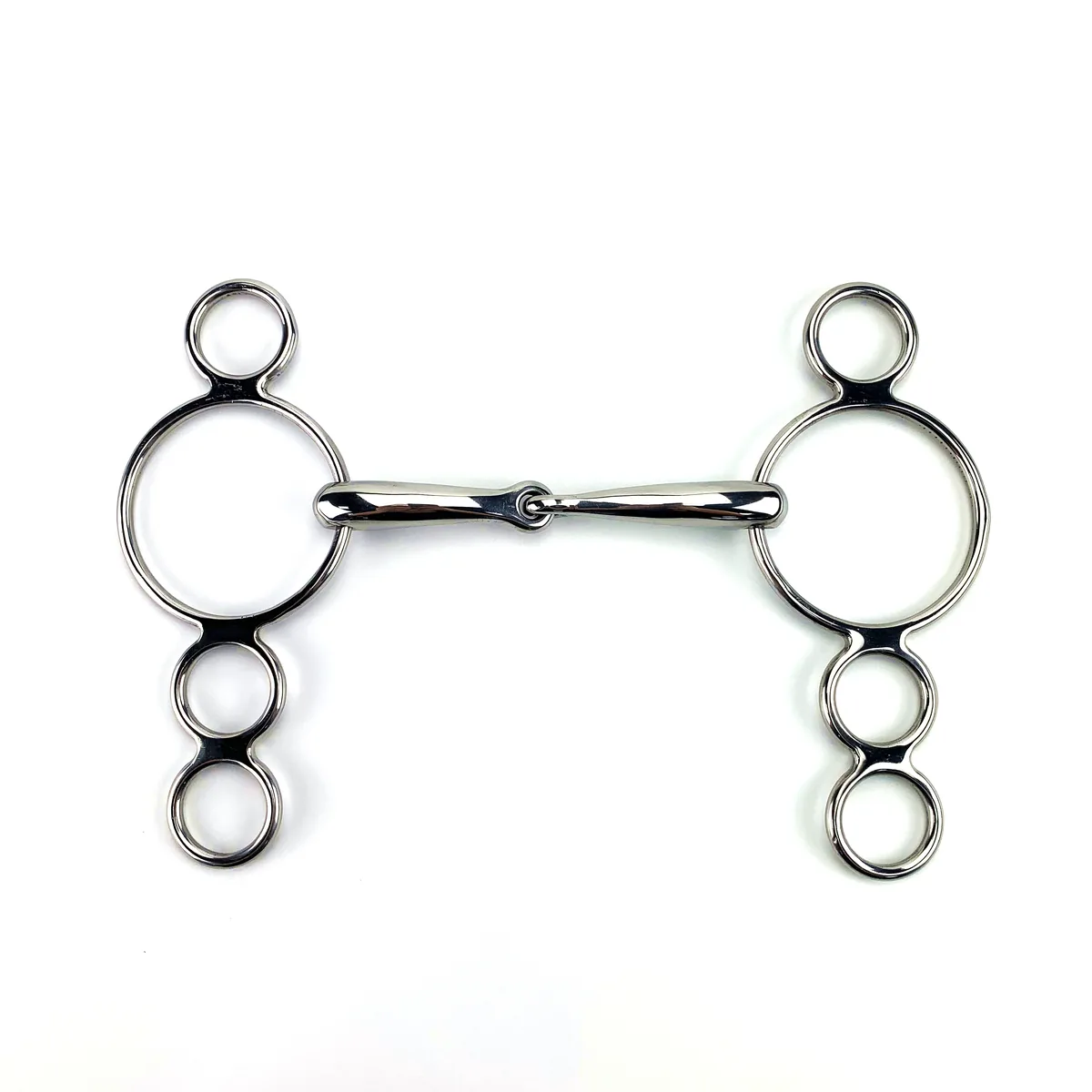 Stainless Steel Continental Gag Horse Bit — product image 1