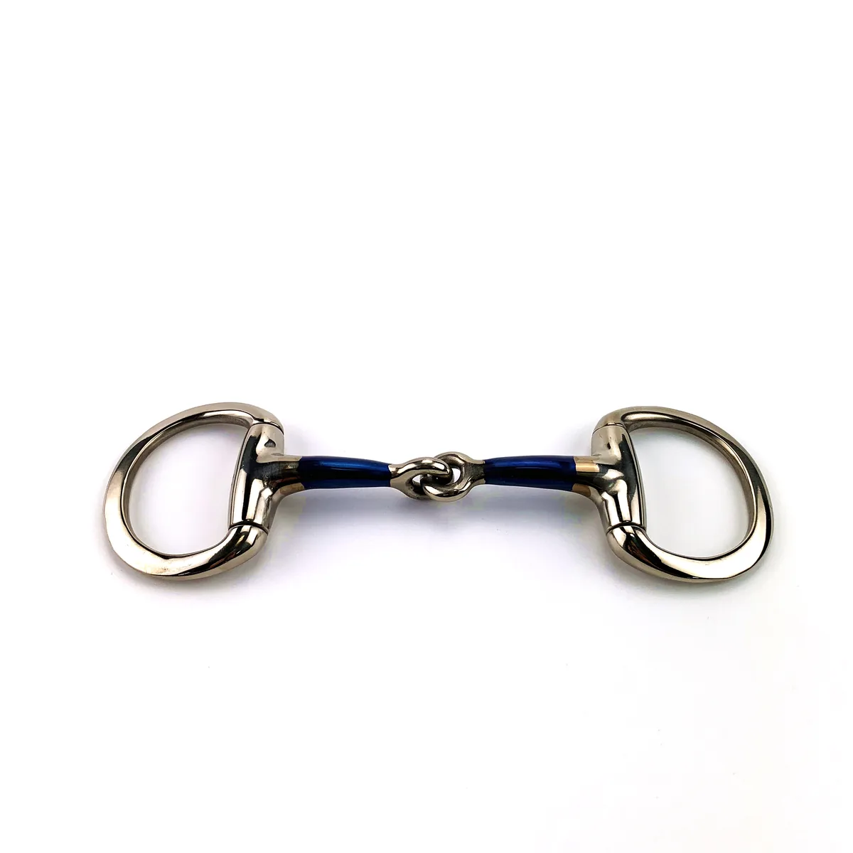Blue Steel Sweet Iron Eggbutt Horse Bits — product image 2
