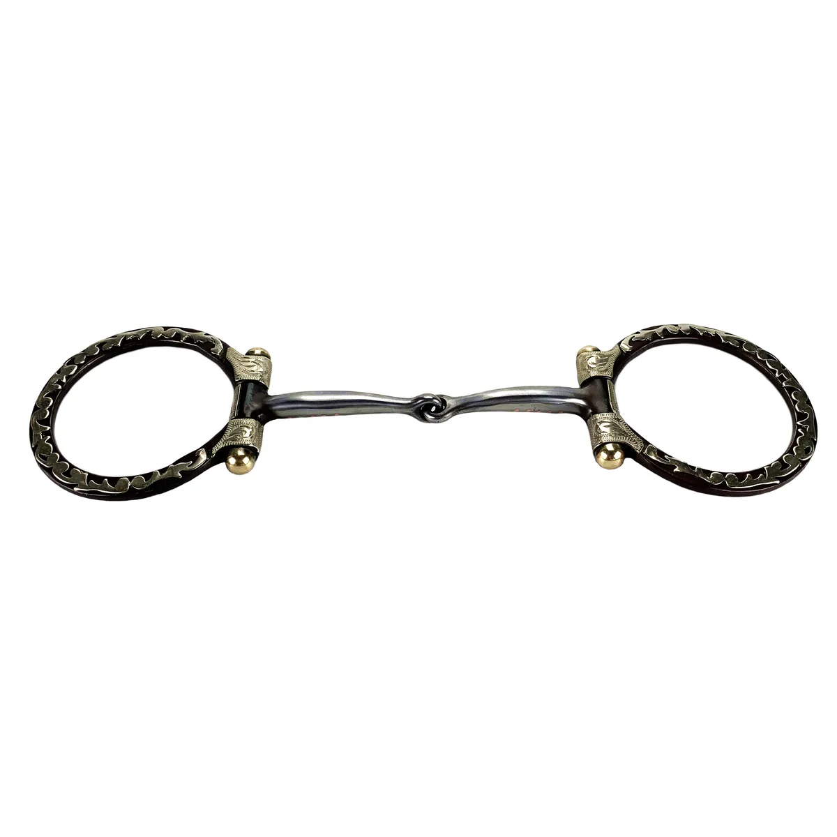 Antique Western Dee Horse Bit with 5-Inch Mouthpiece for Equestrian Riding — product image 2