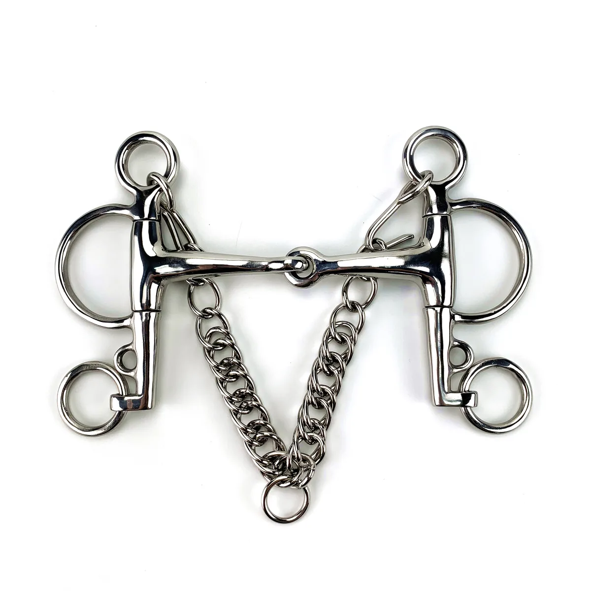 Stainless Steel Pelham Horse Riding Bit for Equestrian Tack — product image 1