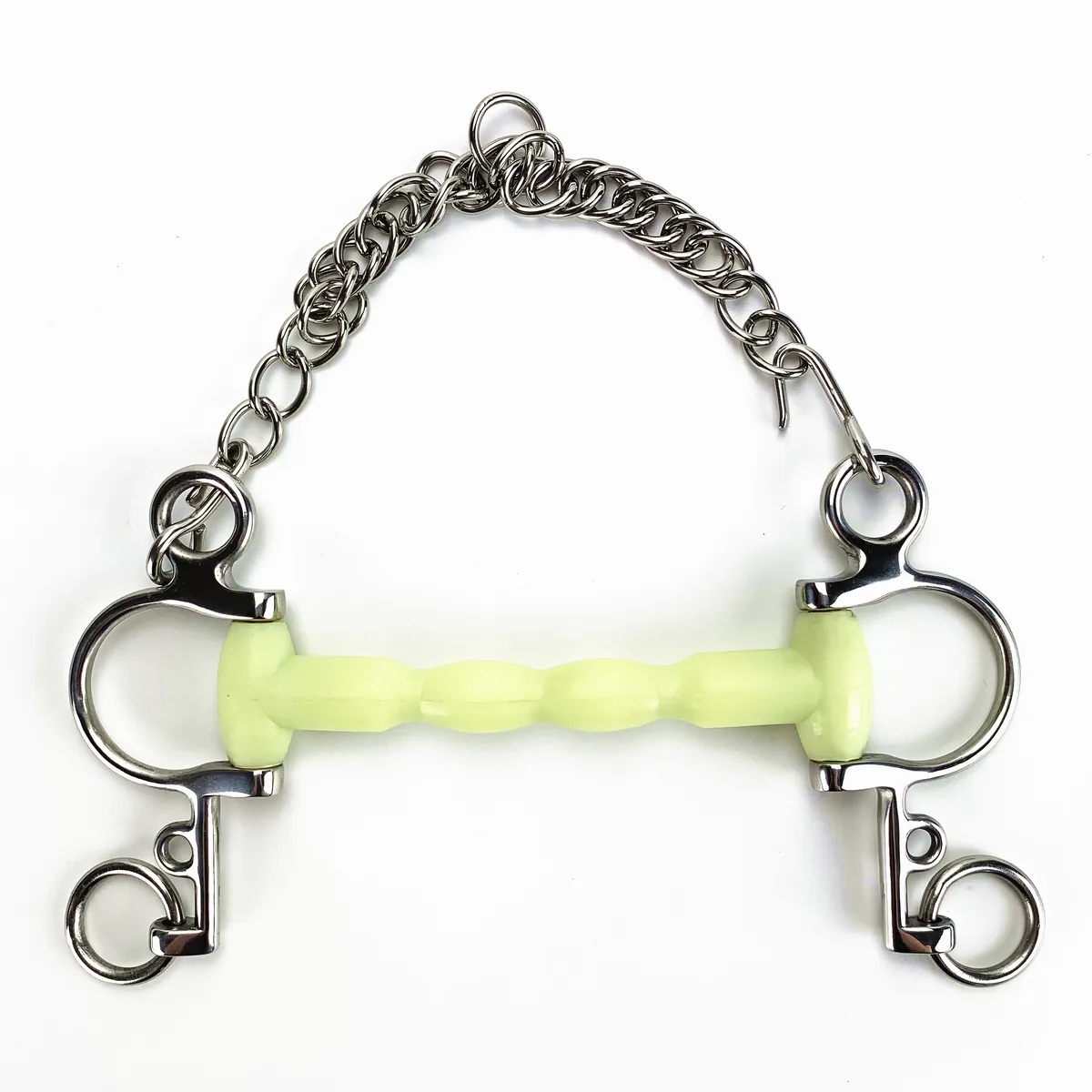 Apple-Shaped Stainless Steel Snaffle Horse Bit for Equestrian Riding — product image 1