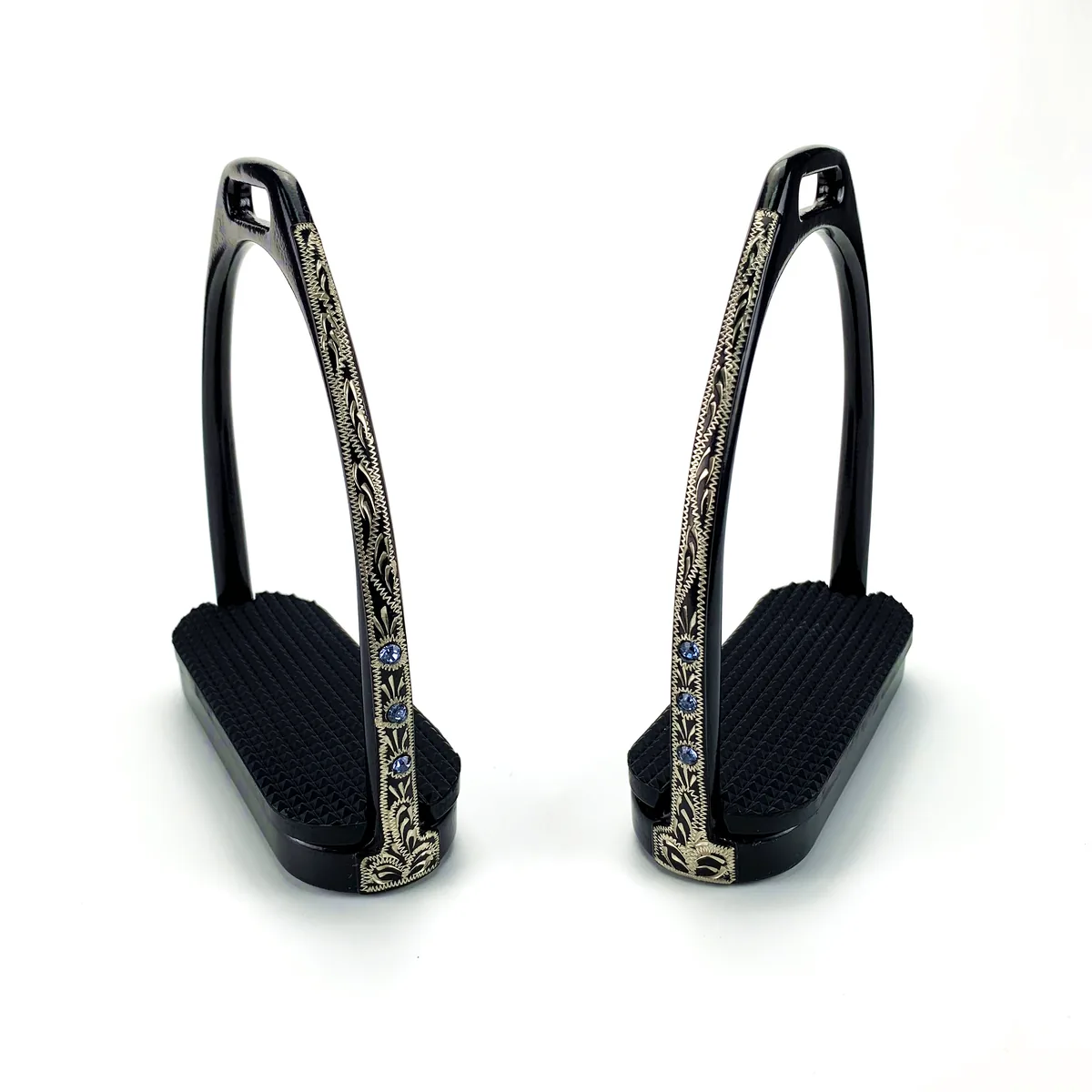 Lacquered Malleable Iron Fillis Horse Riding Stirrups — product image 3